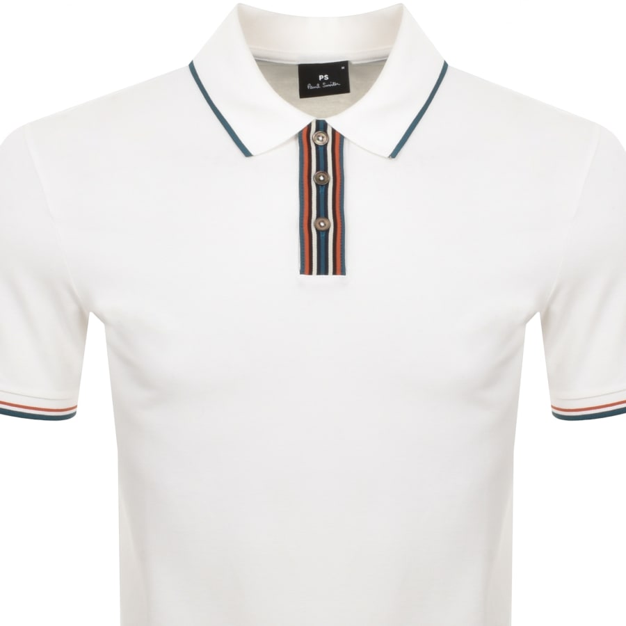 Paul Smith Regular Fit Polo T Shirt White male Large